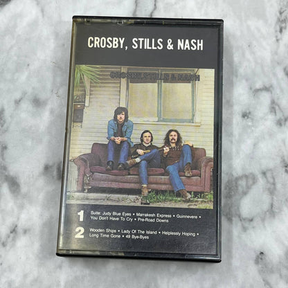Crosby, Stills and Nash Self Titled Cassette Tape TJ6-81
