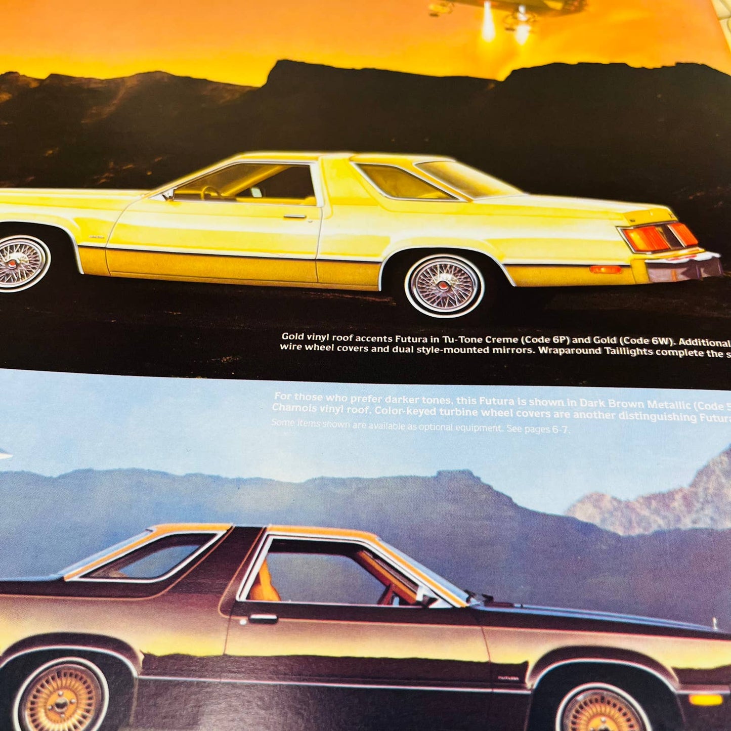 1978 Ford Fairmont Futura Dealer Sales Brochure Full Color Pictures Fold Out BA3