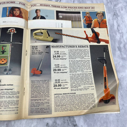 Montgomery Ward 1985 July Catalog Sale Original S3