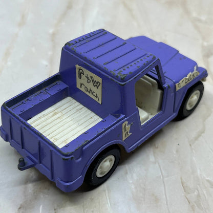 Vintage Jeep Tootsietoy 4" Lilac Purple Toy Diecast Car 1969  TC5-S2