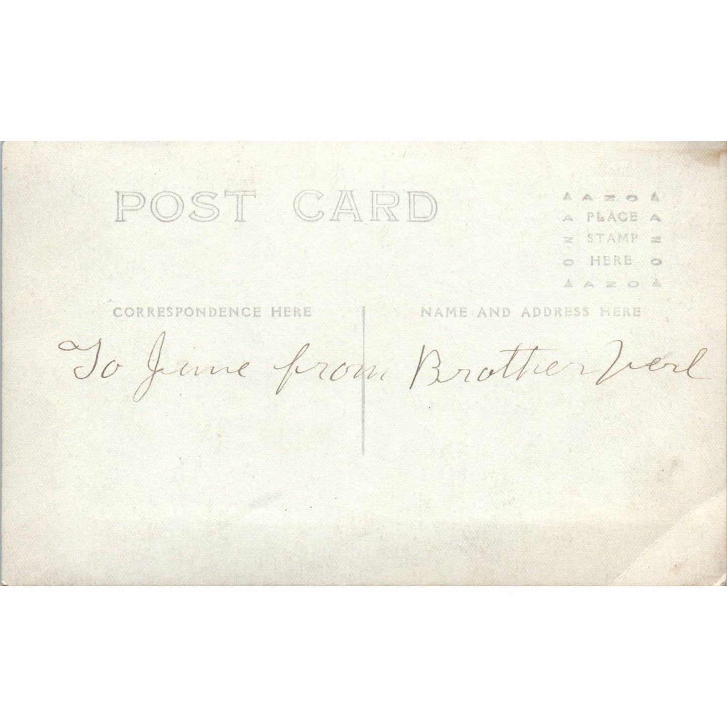 Antique Postcard RPPC Man in Horse Drawn Buggy SE8