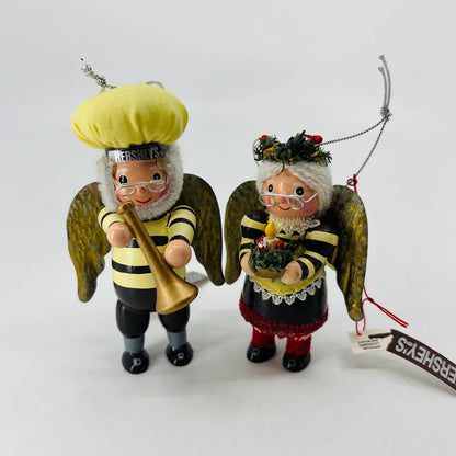 2001 Kurt Adler Hershey’s Collector Series Christmas Boy & Girl Ornament SB6
