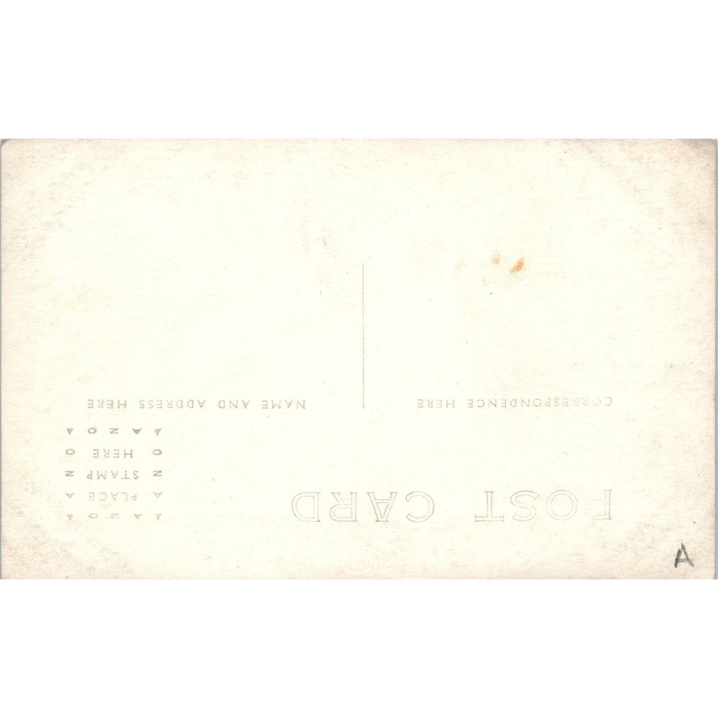 Face Mountain Skagway Alaska  - Original RPPC Postcard TJ7-RP1