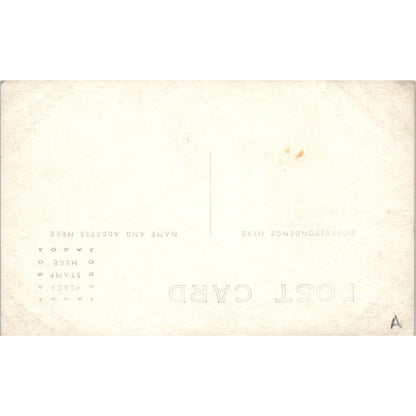 Face Mountain Skagway Alaska  - Original RPPC Postcard TJ7-RP1