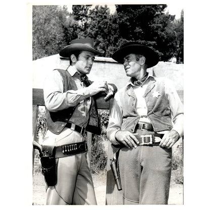 c1960 NBC Press Photo Henry Fonda Allen Case "The Deputy" AE1