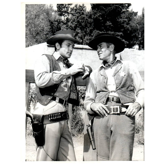 c1960 NBC Press Photo Henry Fonda Allen Case "The Deputy" AE1