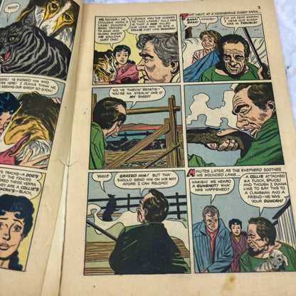Vintage A Treasury of Dogs Comic Book Dell 1956 TJ3