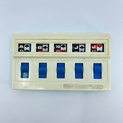 1976 Tomy Pocket Game "Pocket Poker" Travel Game TE3