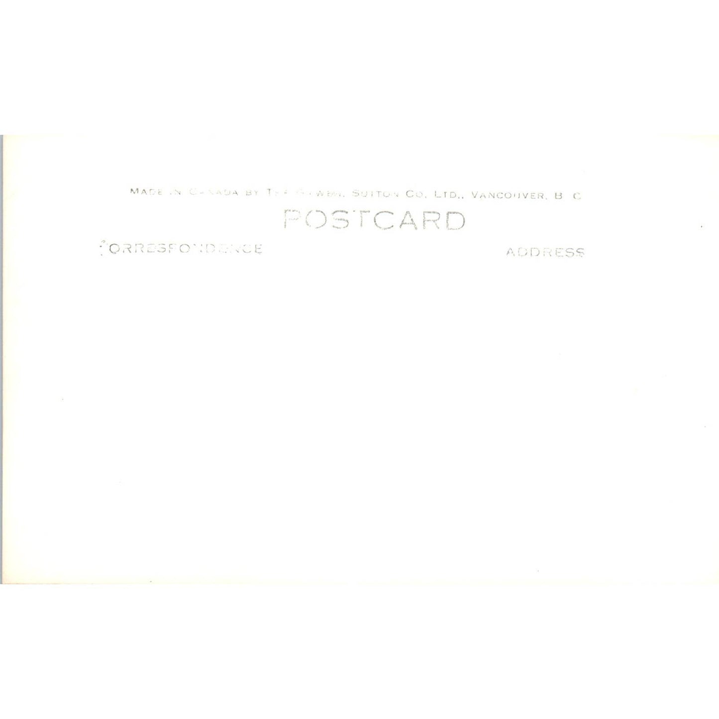 RPPC - Lynn Canal Alaska Original Postcard TK1-30