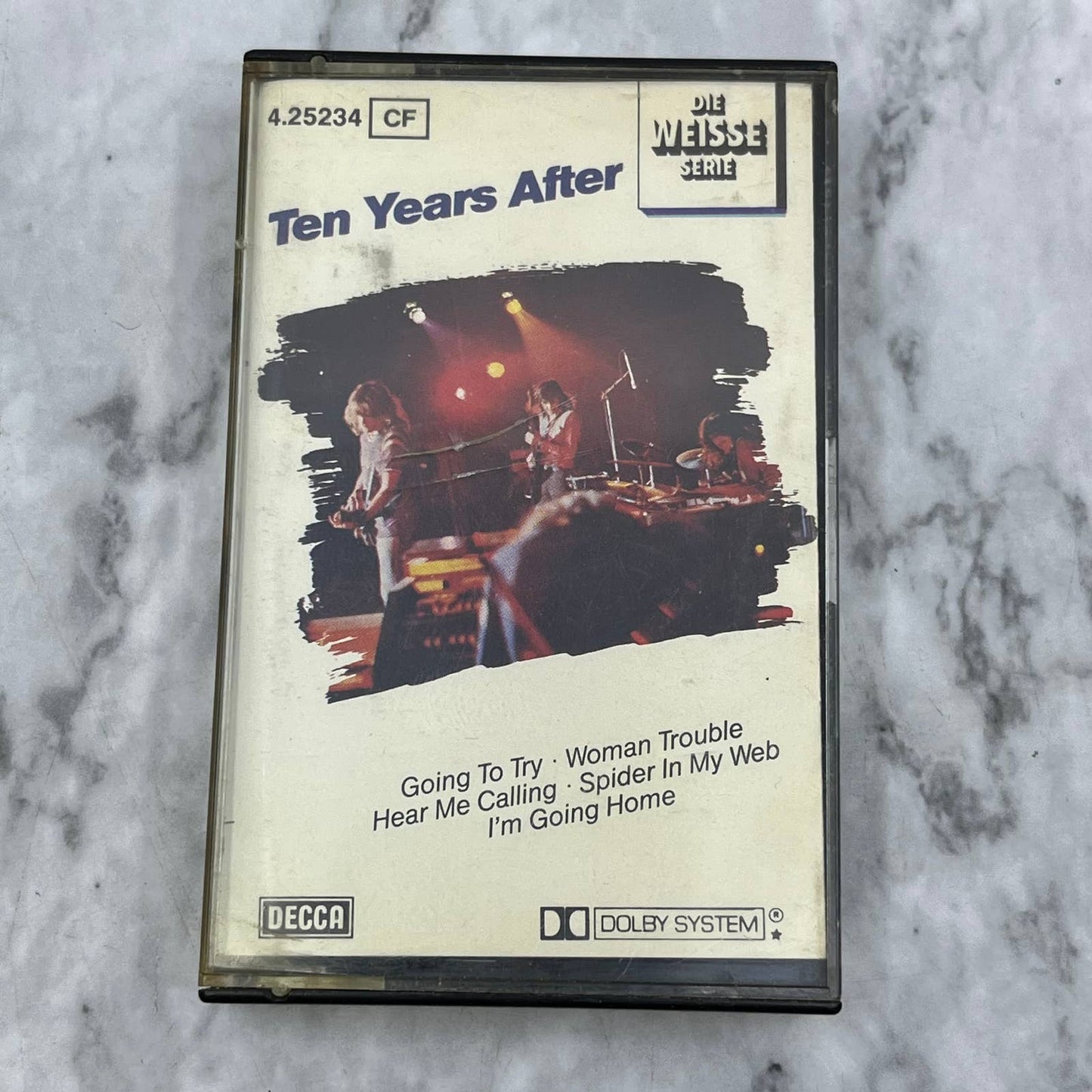 Ten Years After – Ten Years After Self Titled Cassette Tape TJ6-75
