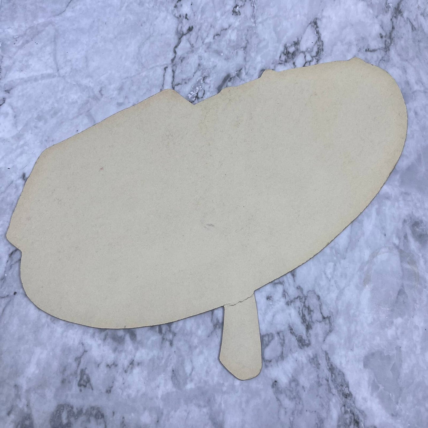 1950s Grocery Store Restaurant Neapolitan Ice Cream Cardboard Sign 10x15 TJ5