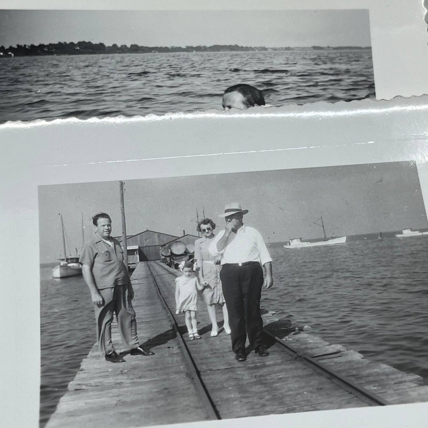 1945 Collection of Photos White Stone VA Swimming Party Mosquito Point TK1-PL2