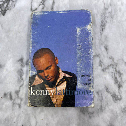 Kenny Lattimore - Never Too Busy Cassette Tape Single TJ4