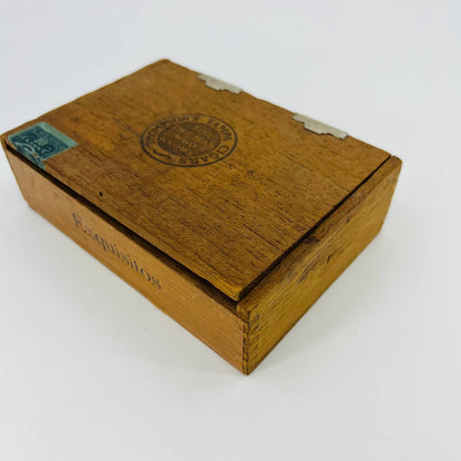 1926 Thompson's Tampa Cigars Box Exquisitos For the Man Who Knows 5” TD9