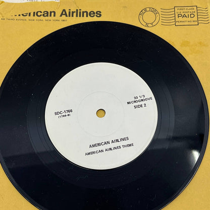 1950s-1980s Lot of Commercial Airline Ephemera American Airlines TC7