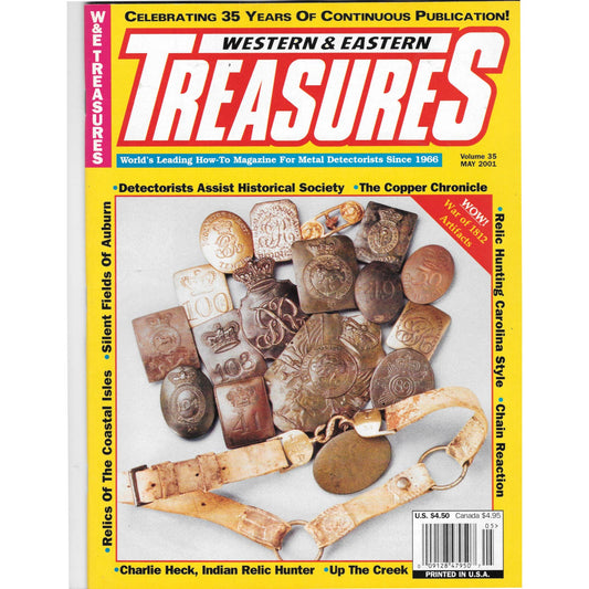 Western & Eastern Treasures Magazine - Treasure Hunting May 2001 M6