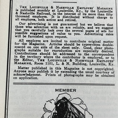 1929 May L&N Railroad Louisville Nashville Employee Magazine Kentucky Derby TH7