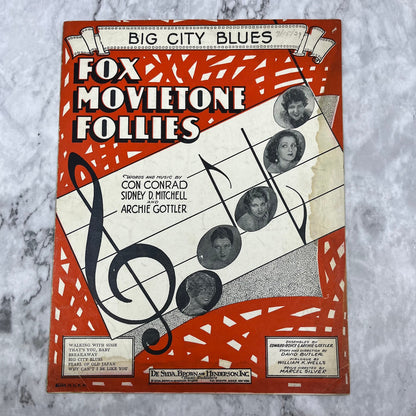 That's You Baby from Fox Movietone Follies 1929 Sheet Music V38