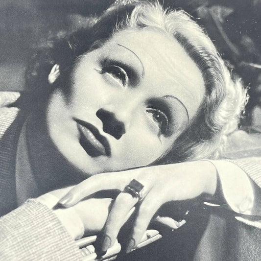 Vintage Marlene Dietrich Photo Movie Still Black & White 8x10 AB4-35