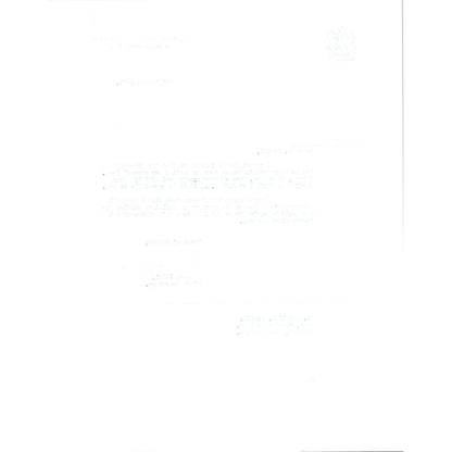 Embassy of Pakistan to US Letterhead Memo M.A. Jafri 3/28/63 B14