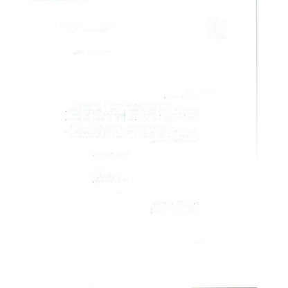 Embassy of Pakistan to US Letterhead Memo M.A. Jafri 3/28/63 TK1-P9