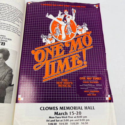 1978 Clowes Hall Butler Playbill THE BEST LITTLE WHOREHOUSE IN TEXAS Indiana C7