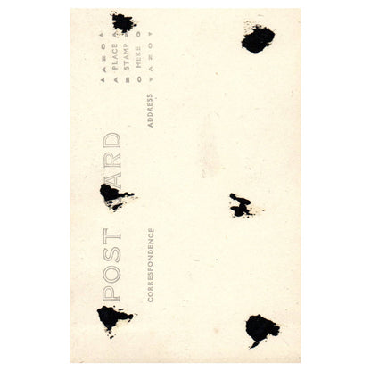 Director Firing Battleship - Original Postcard RPPC TJ8-4