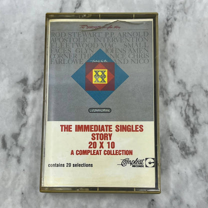 The IMMEDIATE SINGLES STORY 20 x 10 Small Faces, The Nice Cassette Tape TH1-32