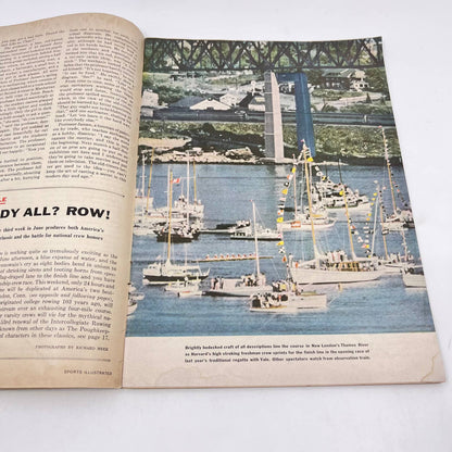 Sports Illustrated Magazine Ed Furgol US Open golf Preview June 20, 1955 TF9