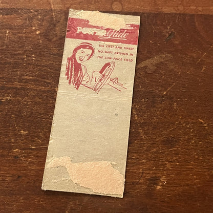 St. Mary's Motors 1951 Chevrolet St Marys KS Advertising Matchbook Cover MM9-3