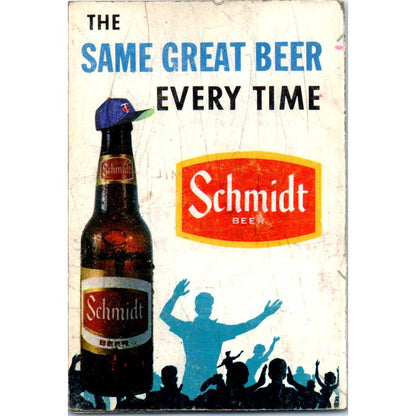 1970 Minnesota Twins Baseball Schmidt Pocket TV Schedule TK1-P3