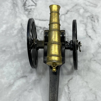 Vintage Miniature Cast Iron 3” Toy Cannon - Made in Japan TJ3