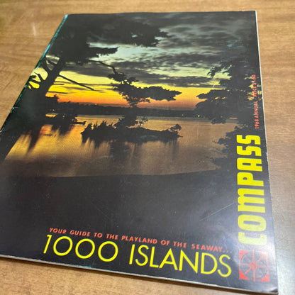 1968 Thousand 1000 Islands Seaway New York Tourist Guidebook 96 Color Pages A7