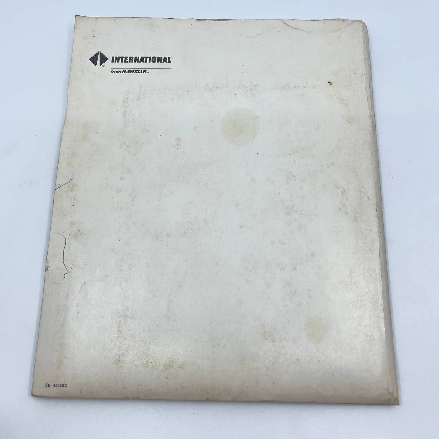 1987 International from Navistar Trucks Parts and Maintenance Information TF8