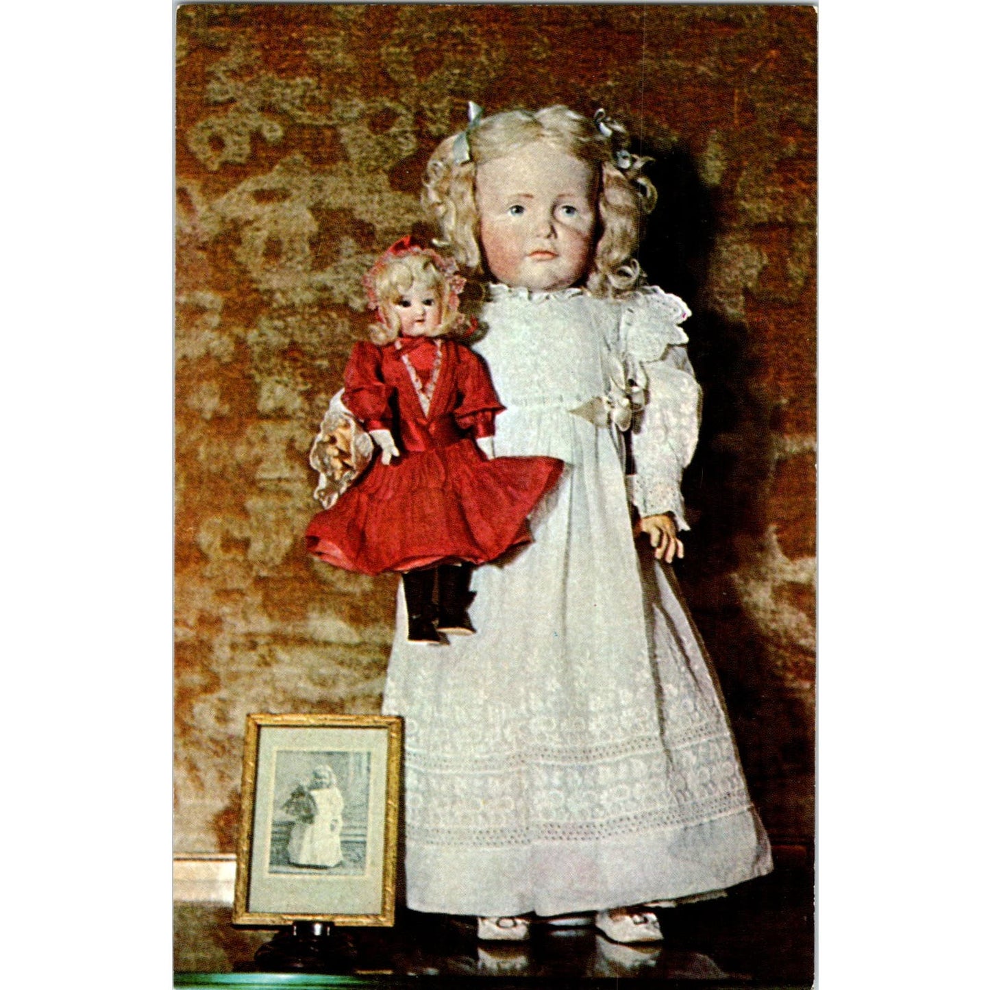Lila Stone Doll McCully House & Doll Museum Jacksonville Original Postcard PB5