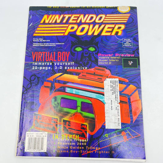 1995 Nintendo Power Magazine 75 w/KILLER INSTINCT Poster & 3D Cards TE9