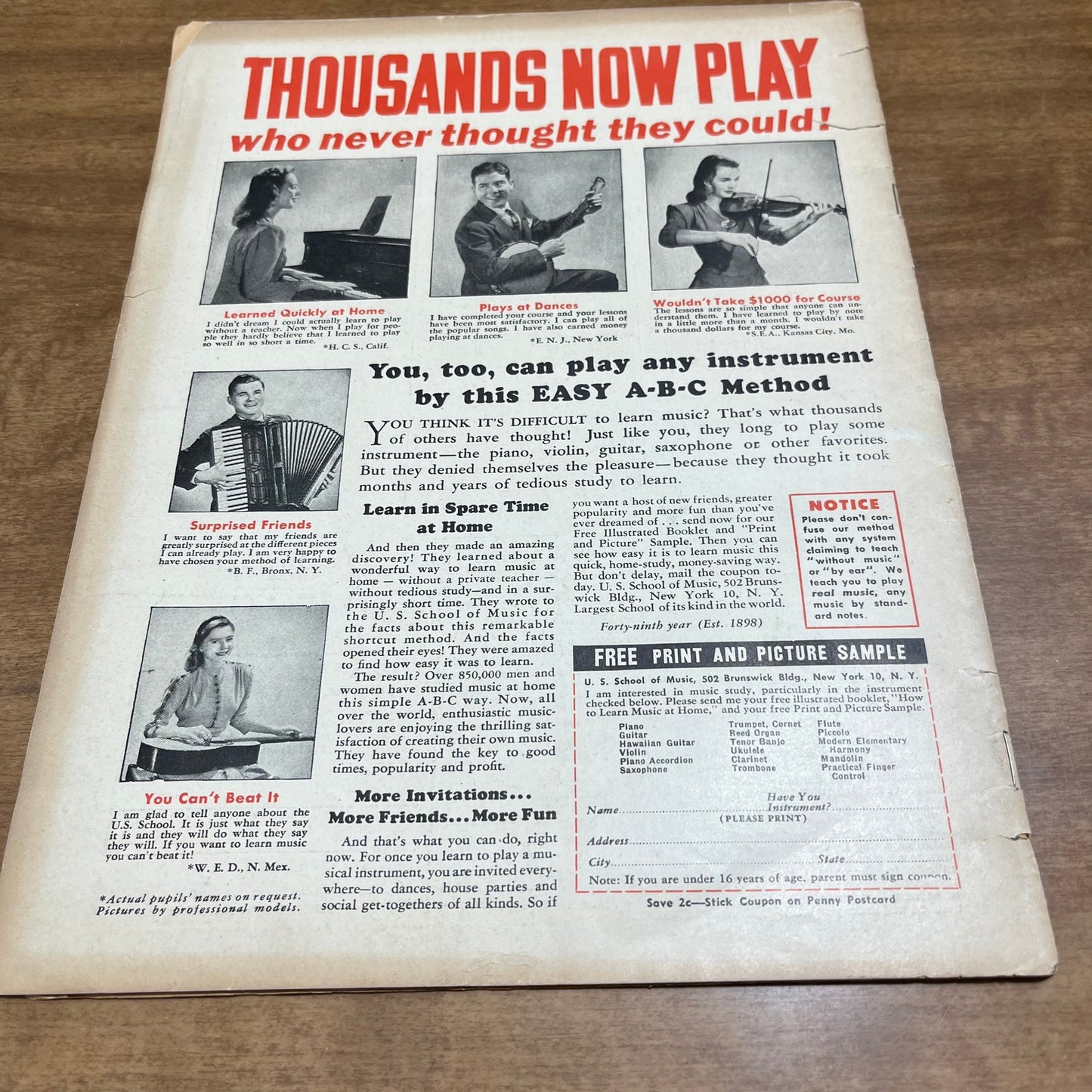 Song Parade Magazine 1947 February Beverly Tyler The Best Years of Our Lives M1-1