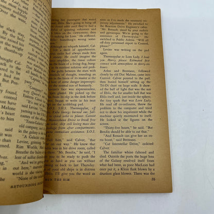 ASTOUNDING SCIENCE FICTION 1959 January - Merry Christmas Pulp magazine TH9