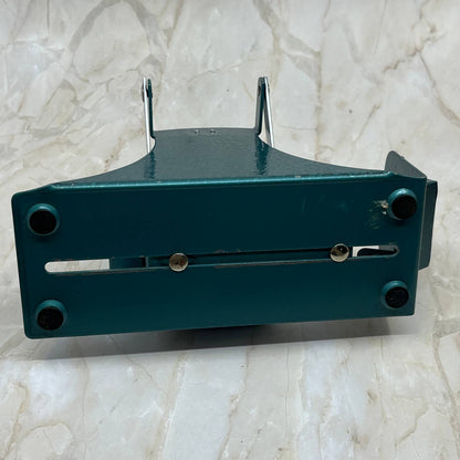 Vintage Kingsbridge Canasta Shuffler Metal Teal Powder Coated Original Box TK2