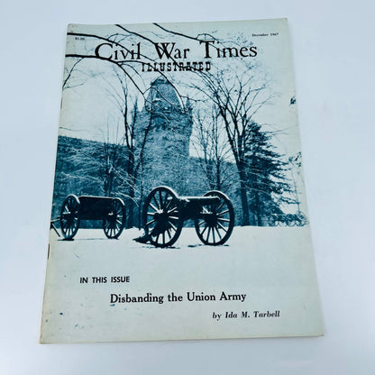 Vintage Civil War Times Illustrated December 1967 Disbanding the Union Army