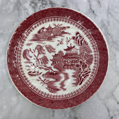 Vintage Fine China Churchill Rosa Willow Small Plate 4.75" TA7-15