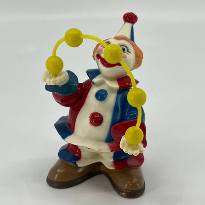 1977 Wilton Circus Clown Juggling Cake Topper Decoration 4” TB4