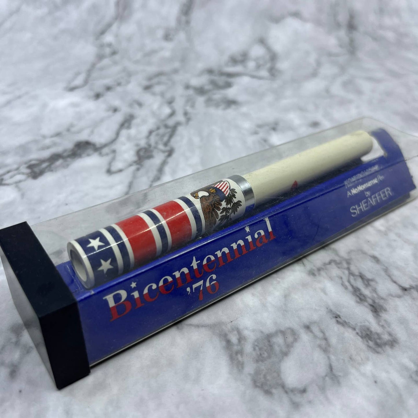 NOS Vintage 70s Sheaffer 1976 Bicentennial Lutheran Brotherhood Pen SF1