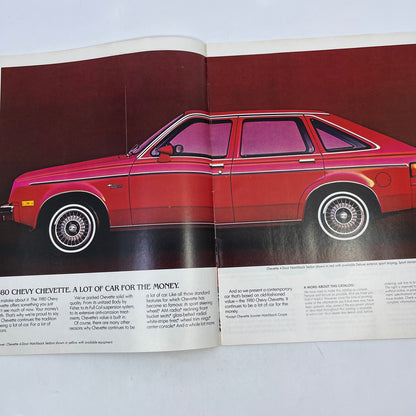 1980 Chevy Chevette Original Dealer New Car Showroom Brochure TH8