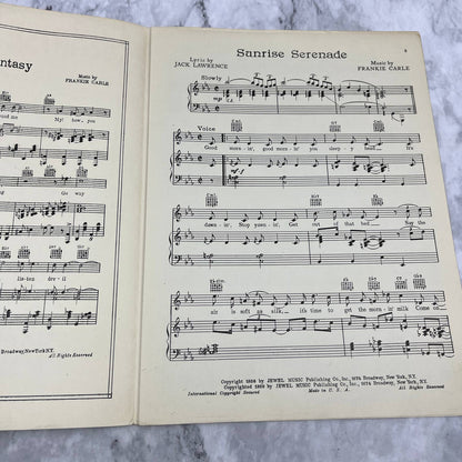 Sunrise Serenade Glen Gray Frankie Carle 1939 Sheet Music TK2-SM3
