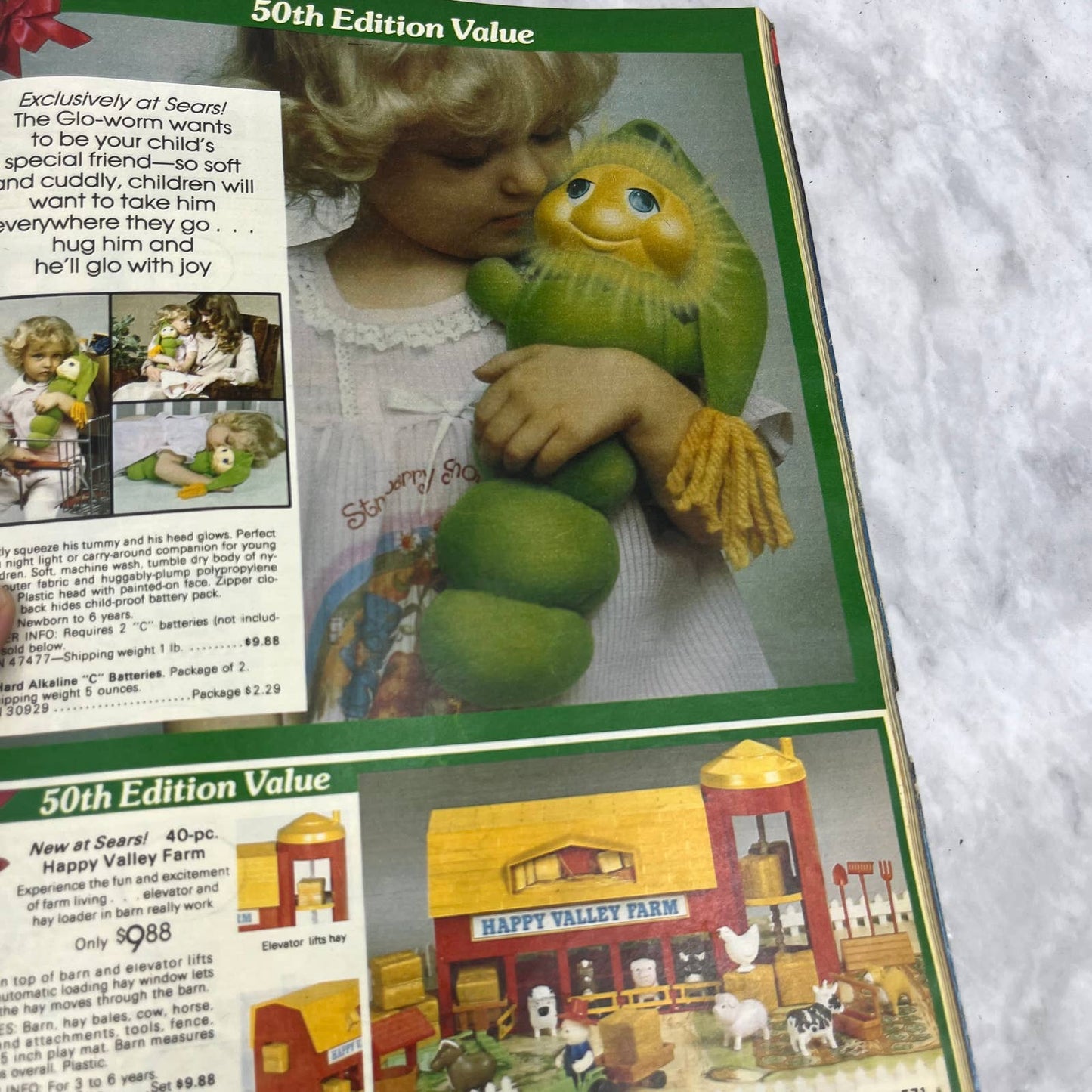 Vintage Sears Wish Book 1982 Christmas Toy Catalog Barbie, Star Wars, Lego S4