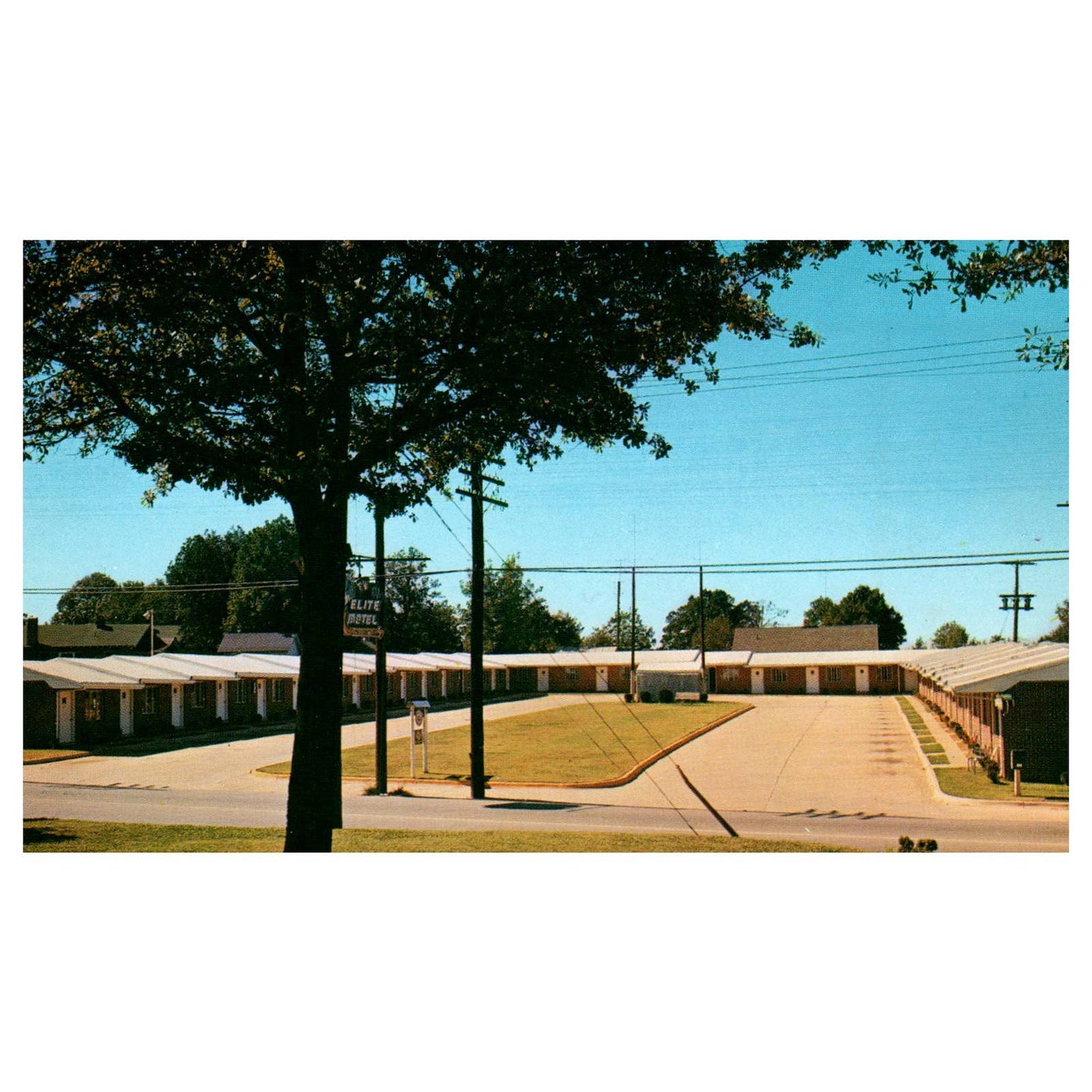 Vintage Postcard - Elite Motel Gainesville Georgia AD9