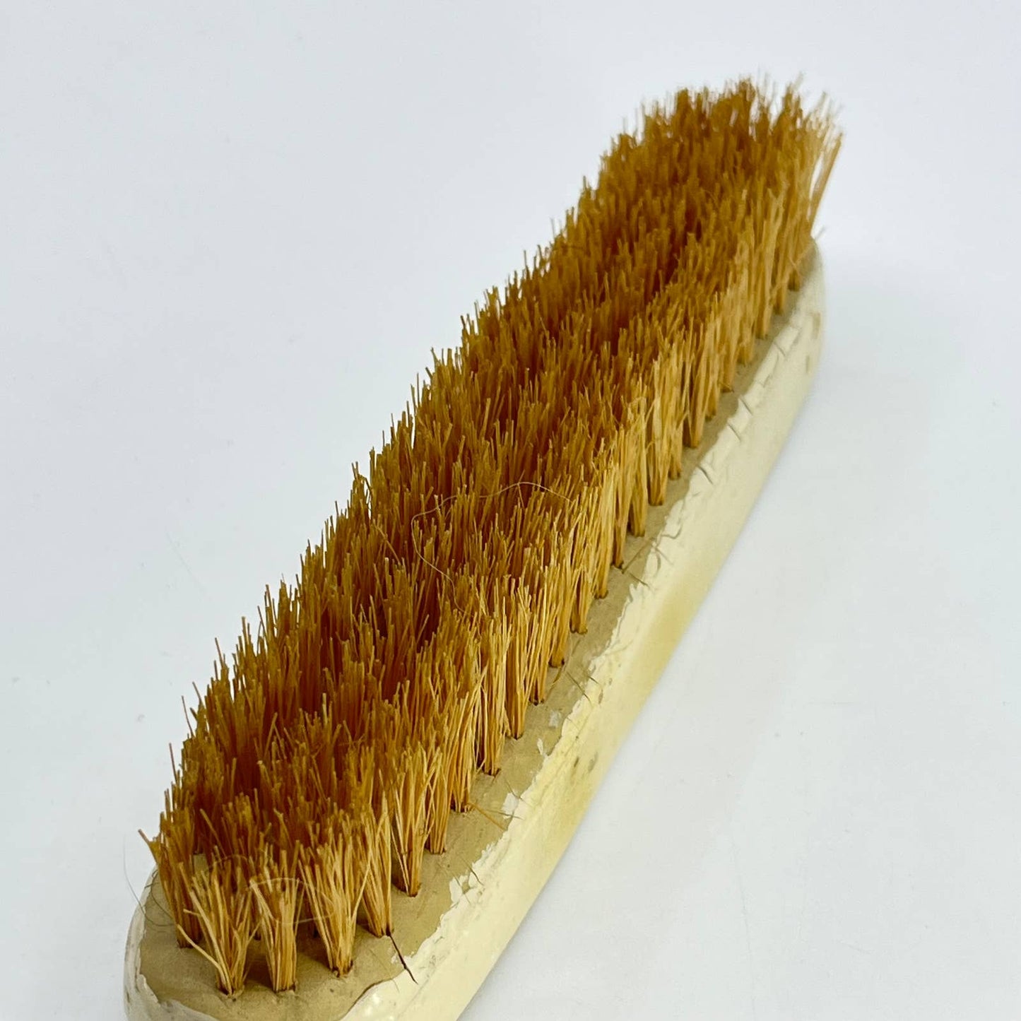 Vintage Victorian Manicure Shoe Clothes Bristle Brush Floral Pattern SD4