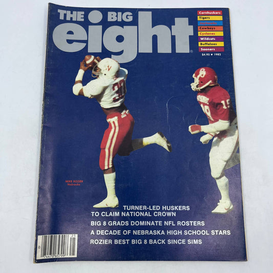 1982 Big Eight Football Special Magazine Mike Rozier Nebraska Cornhuskers TH6