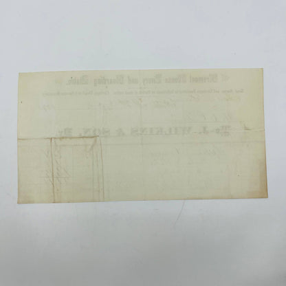 1873 J Wilkins Fremont House Livery Stable Nashua NH Letterhead Billhead AA5